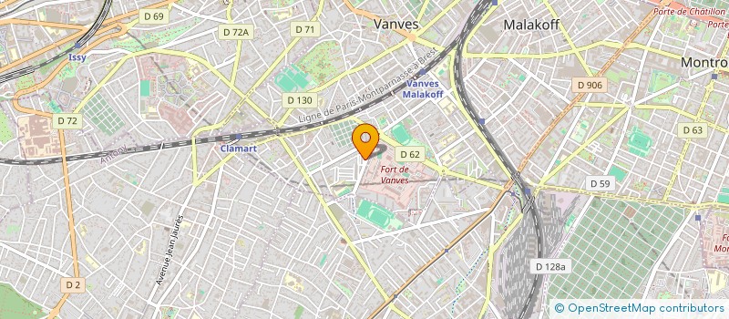 localisation de l'entreprise MONSIEUR CHRISTOPHER WEISS  MALAKOFF