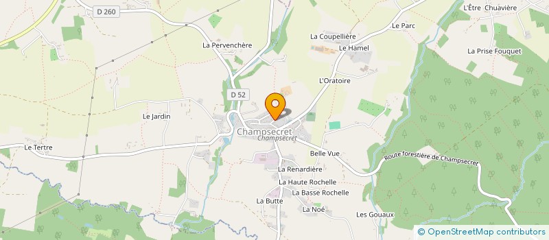 localisation de l'entreprise MONSIEUR CHRISTOPHER WENTS à CHAMPSECRET