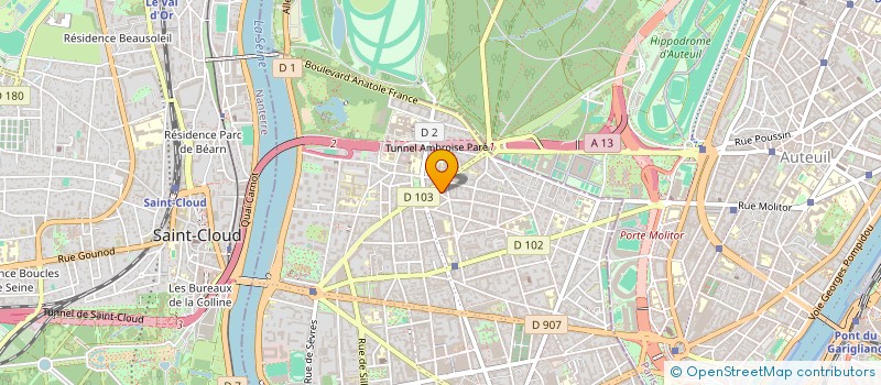 localisation de l'entreprise MONSIEUR CHRISTOPHER WHITE à BOULOGNE-BILLANCOURT