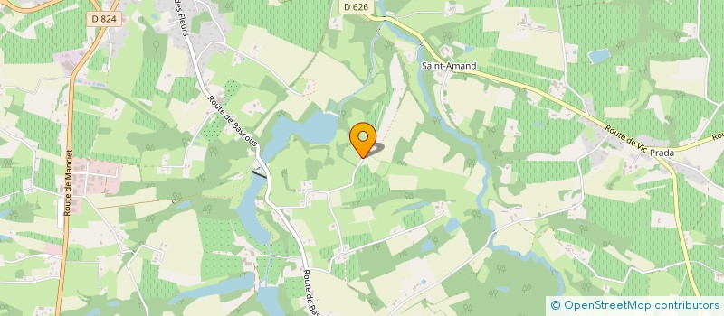 localisation de l'entreprise MONSIEUR CHRISTOPHER YATES  EAUZE