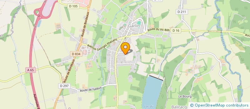 localisation de l'entreprise MONSIEUR CHRISTOPHER ZARAGOZA  GARLIN