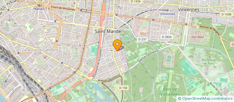 localisation de l'entreprise MONSIEUR CHRISTOS MACHAIRAS à SAINT-MANDE