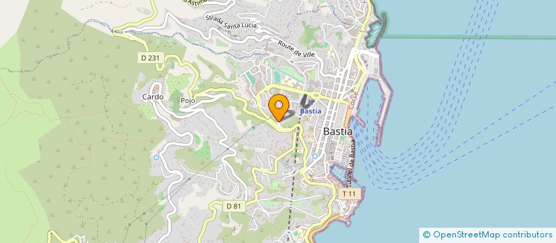 localisation de l'entreprise MONSIEUR CHRISTOS MELIDIS à BASTIA