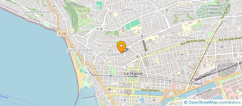 localisation de l'entreprise MONSIEUR CHRISTOS PAPARRODOPOULOS à LE HAVRE