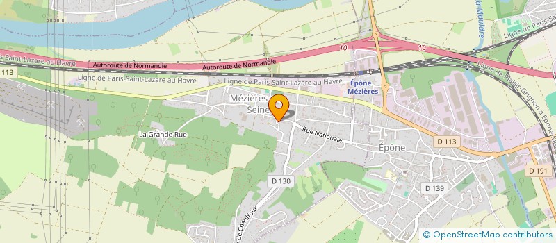 localisation de l'entreprise MONSIEUR CHRISTOS SAPRANIDES  MEZIERES-SUR-SEINE