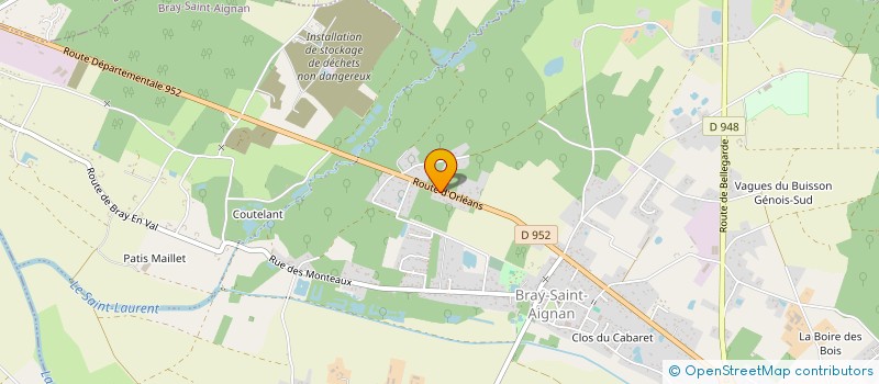 localisation de l'entreprise MONSIEUR CHRISTOVAO TEIXEIRA à BRAY-SAINT-AIGNAN