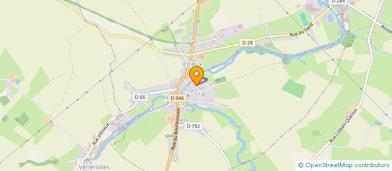 localisation de l'entreprise MONSIEUR CHRISTY HERMANS  ETREUX