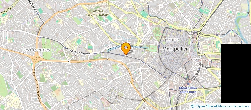 localisation de l'entreprise MONSIEUR CHRITOPHE BARREL à MONTPELLIER