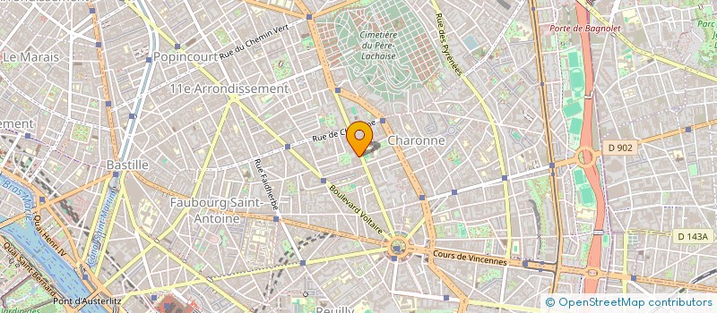 localisation de l'entreprise MONSIEUR CHRITOPHE LUXEREAU  PARIS