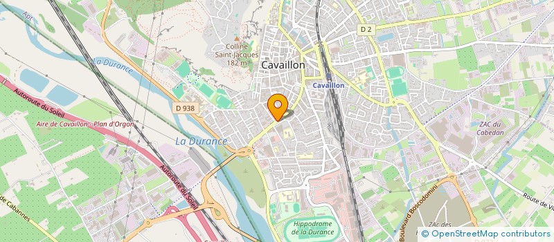 localisation de l'entreprise MONSIEUR CHRSTIAN MORAND à CAVAILLON