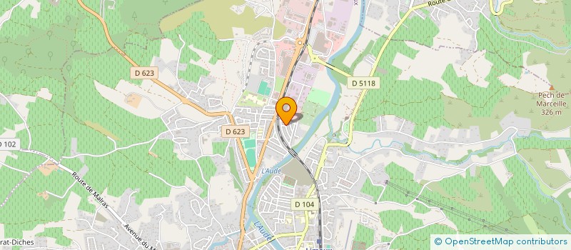 localisation de l'entreprise MONSIEUR CHRYSANTH SCHUHMANN  LIMOUX