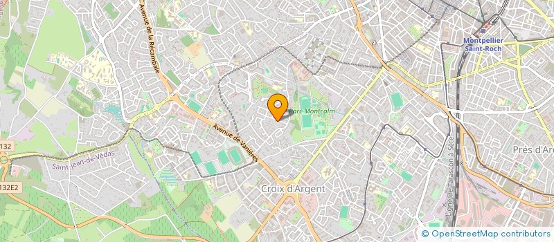 localisation de l'entreprise MONSIEUR CHRYSTEL BRAGARD à MONTPELLIER