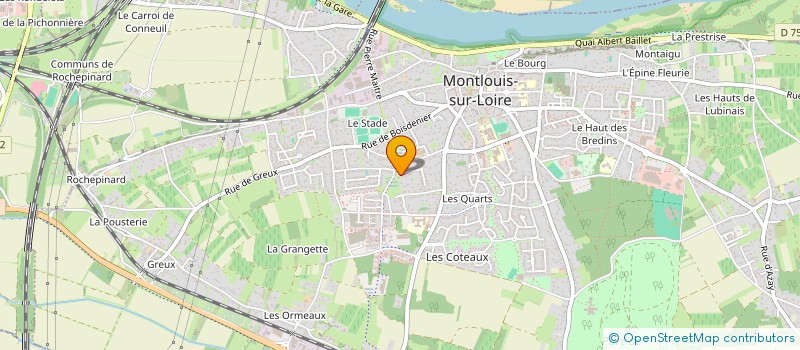 localisation de l'entreprise MONSIEUR CHRYSTOPHE LAPORT  MONTLOUIS-SUR-LOIRE