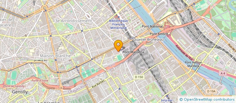 localisation de l'entreprise MONSIEUR CHU HO LOUVRIER  PARIS