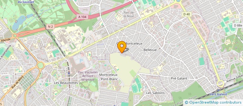 localisation de l'entreprise MONSIEUR CHU SIN VONG  VILLEPINTE