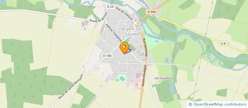 localisation de l'entreprise MONSIEUR CHU SOU VANG  ARGENT-SUR-SAULDRE