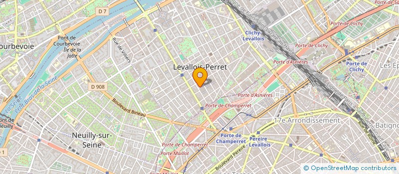 localisation de l'entreprise MONSIEUR CHUHAN WANG à LEVALLOIS-PERRET