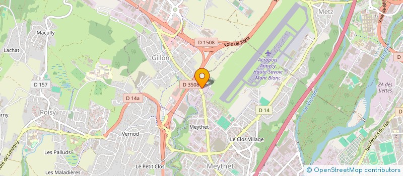 localisation de l'entreprise MONSIEUR CHUN KOHLER  EPAGNY METZ-TESSY