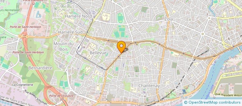 localisation de l'entreprise MONSIEUR CHUNG LAM à NANTES