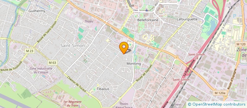 localisation de l'entreprise MONSIEUR CHY TAING  TOULOUSE