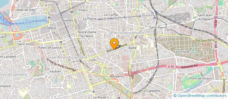 localisation de l'entreprise MONSIEUR CIABAT AURLIEN  MARSEILLE