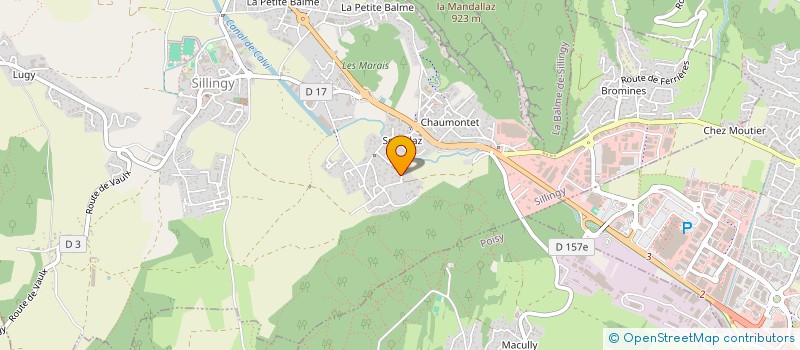 localisation de l'entreprise MONSIEUR CIAN ROY  SILLINGY