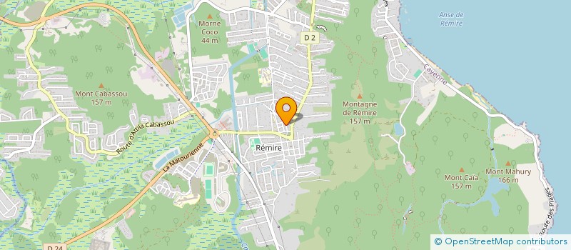 localisation de l'entreprise MONSIEUR CICERO SOARES DANTAS  REMIRE-MONTJOLY