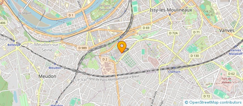 localisation de l'entreprise MONSIEUR CICERONE-MUGUR MIDAN à ISSY-LES-MOULINEAUX