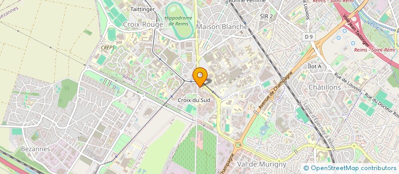 localisation de l'entreprise MONSIEUR CIDRIC MATOUNA BONAZEBI  REIMS