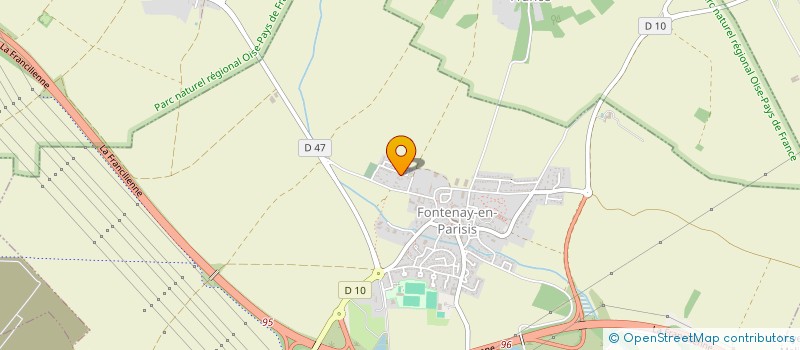 localisation de l'entreprise MONSIEUR CIEL ROMAIN  SAINT-OUEN-SUR-MORIN