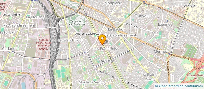 localisation de l'entreprise MONSIEUR CIF GRAIRI  LYON