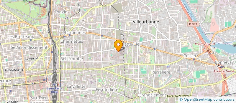 localisation de l'entreprise MONSIEUR CIGOUGNE LAPLACE à VILLEURBANNE