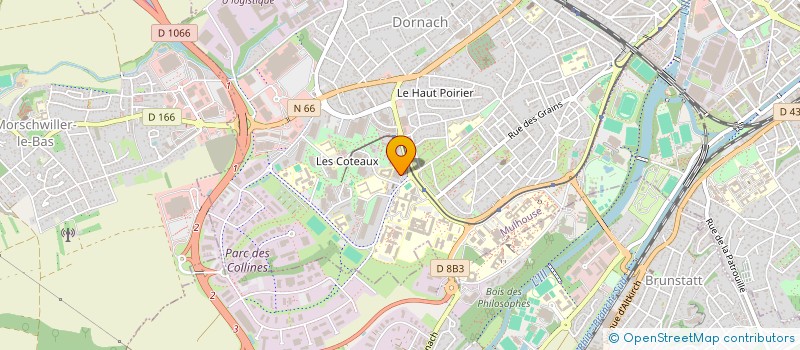 localisation de l'entreprise MONSIEUR CIHAD YILDIRIM  MULHOUSE