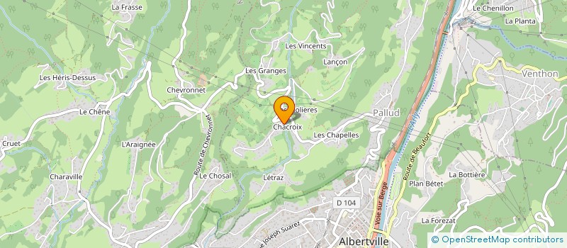 localisation de l'entreprise MONSIEUR CIHAN AGRALI  PALLUD