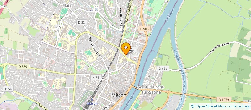 localisation de l'entreprise MONSIEUR CIHAN AYDIN  MACON