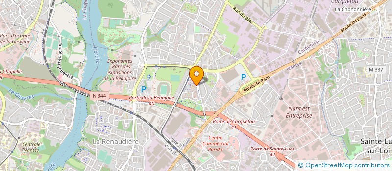 localisation de l'entreprise MONSIEUR CIHAN BAYRAM à NANTES