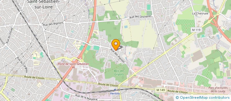 localisation de l'entreprise MONSIEUR CIHAN DOGAN  SAINT-SEBASTIEN-SUR-LOIRE