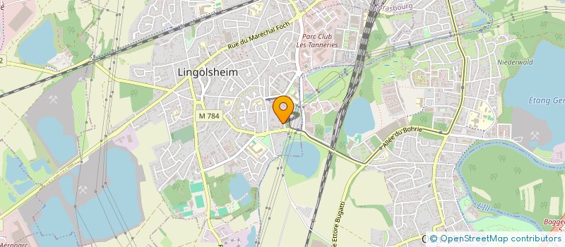 localisation de l'entreprise MONSIEUR CIHAN KARAHAN  LINGOLSHEIM