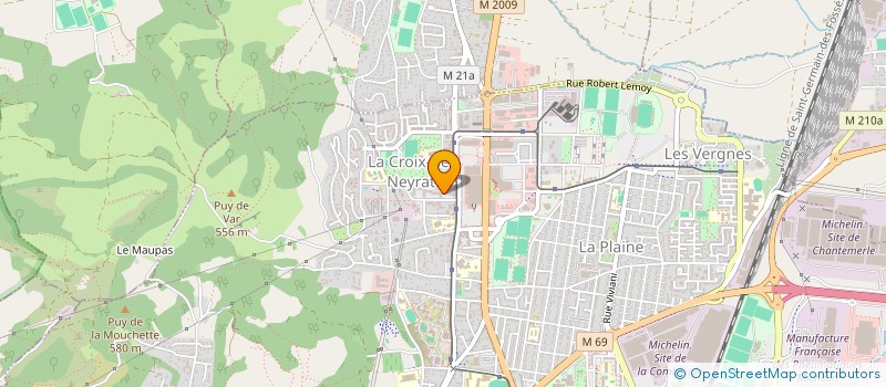 localisation de l'entreprise MONSIEUR CIHANGER CIFTSUREN  CLERMONT-FERRAND