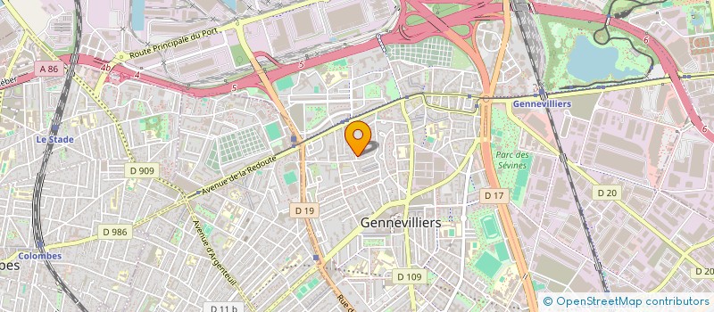 localisation de l'entreprise MONSIEUR CIHELY AZOUAGH à GENNEVILLIERS