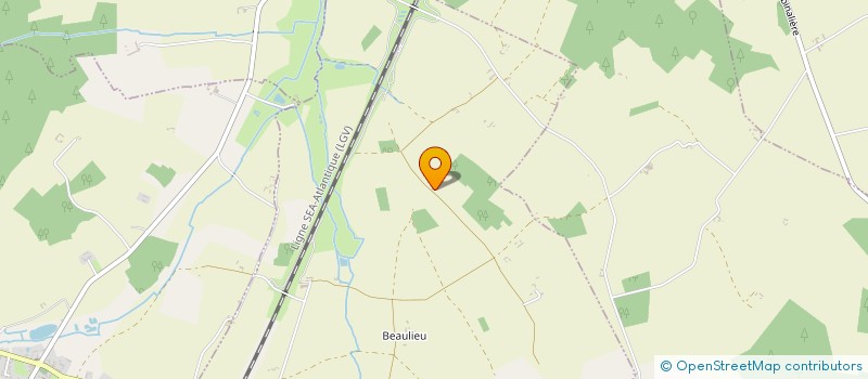 localisation de l'entreprise MONSIEUR CILLIAN BEAUGER  THURE