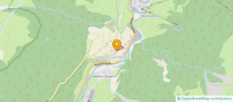 localisation de l'entreprise MONSIEUR CILLIAN FINAZ  VAL-CENIS