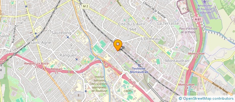 localisation de l'entreprise MONSIEUR CINEDY NOUPIAN à TOULOUSE