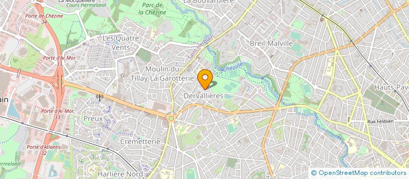 localisation de l'entreprise MONSIEUR CINEZAN VELCU à NANTES