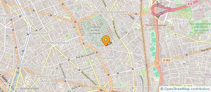 localisation de l'entreprise MONSIEUR CINNA PEYGHAMY  PARIS