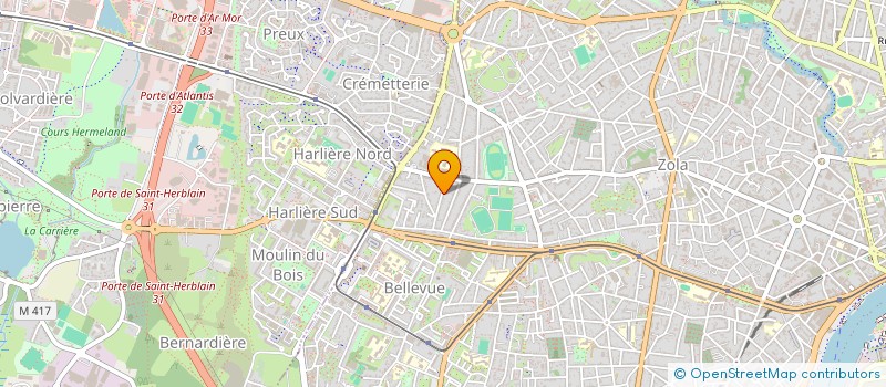 localisation de l'entreprise MONSIEUR CIORAN BEAUMONT à NANTES