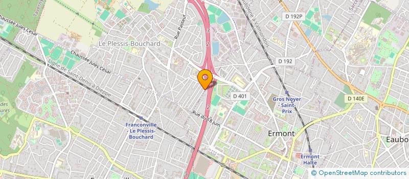 localisation de l'entreprise MONSIEUR CIPRIAN BOACA  LE PLESSIS-BOUCHARD