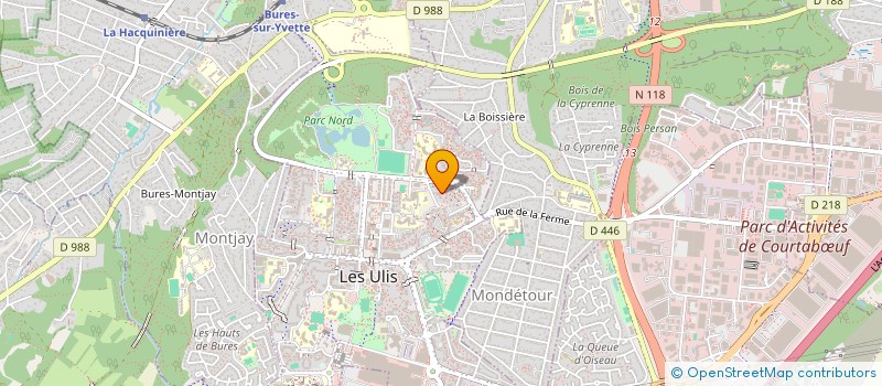 localisation de l'entreprise MONSIEUR CIPRIAN BRUMA à LES ULIS