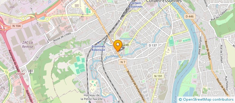 localisation de l'entreprise MONSIEUR CIPRIAN BUDAU à CORBEIL-ESSONNES