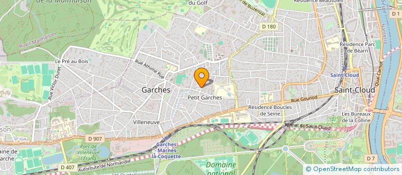 localisation de l'entreprise MONSIEUR CIPRIAN BURLUI à GARCHES